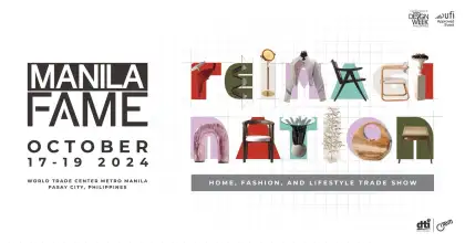 'Manila FAME 2024' Event poster