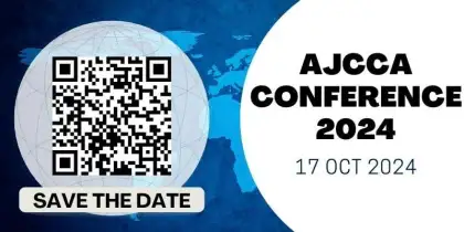 'AJCCA Conference 2024' Event poster