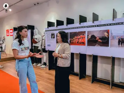 Uniqlo PR Head and UNHCR PH Head