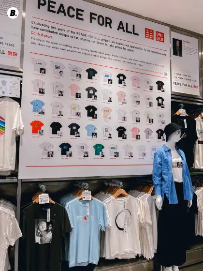 Uniqlo Peace for All collection