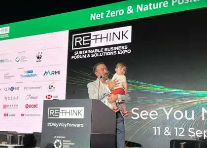 Chris Brown with his daughter