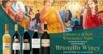 Casanova di Neri Winemaker Night | Brunello Wines