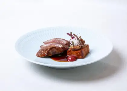 Roasted pigeon