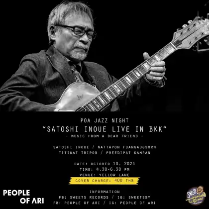 SATOSHI INOUE LIVE IN BKK