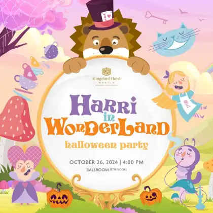 Kingsford Hotel Manila's Harri in Wonderland Halloween Party