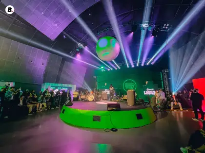 Spotify Lounge stage
