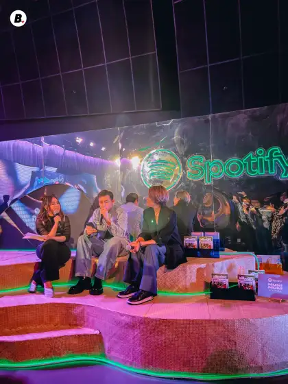 Kossy Ng (Spotify) and Bret Jackson (Billboard Philippines)