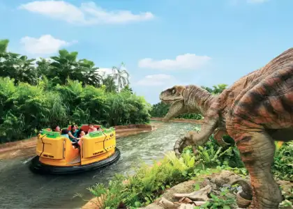 Jurassic Park Rapids Adventure ride