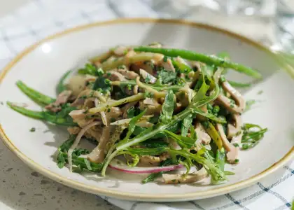 AHDB jean may collaboration menu