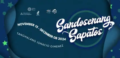 3. Tanghalang Pilipino's Sandosenang Sapatos event image poster
