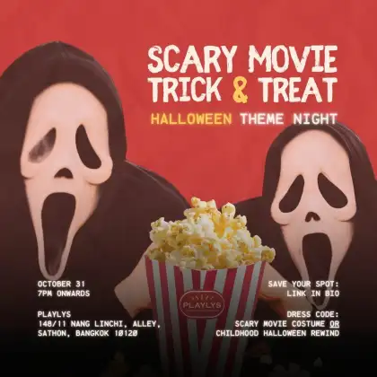 Scary Movie Halloween at Playlys