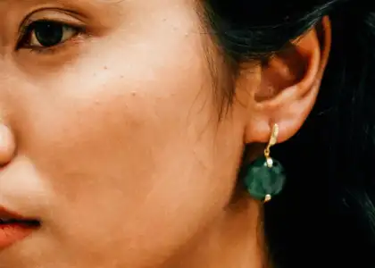 Drop earrings