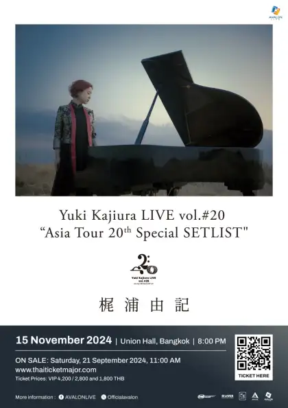 Yuki Kajiura LIVE vol.#20 'Asia Tour 20th Special SETLIST' in Bangkok