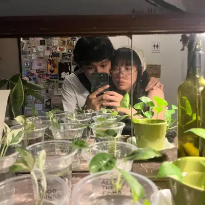 Frank Ely and his girlfriend