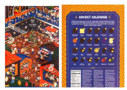 Auro Chocolate Holiday Advent Calendar