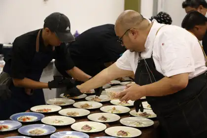 Chef Miko Dy preparing for MANGANTAYON