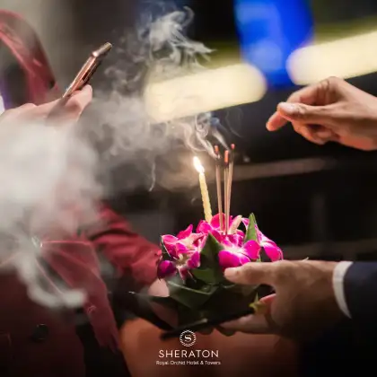 Royal Sheraton Hotel - Loy Krathong Dinner, Fireworks, & Live Performances
