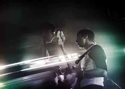 Glass animals performing