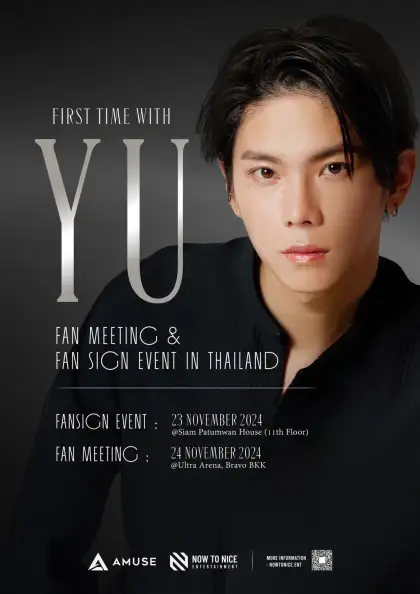 First time with YU - Fansign & Fanmeeting Event in Thailand