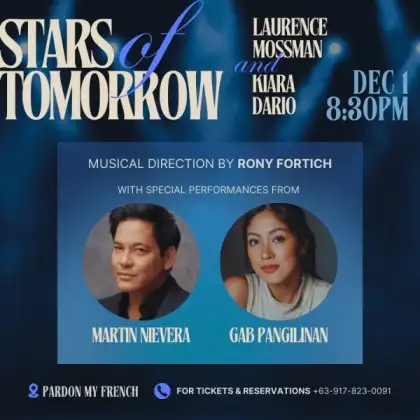 3. 'Stars of Tomorrow' event poster