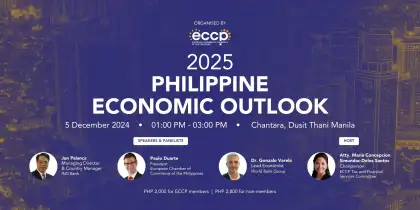 ECCP - 2025 Philippine Economic Outlook (Manila)