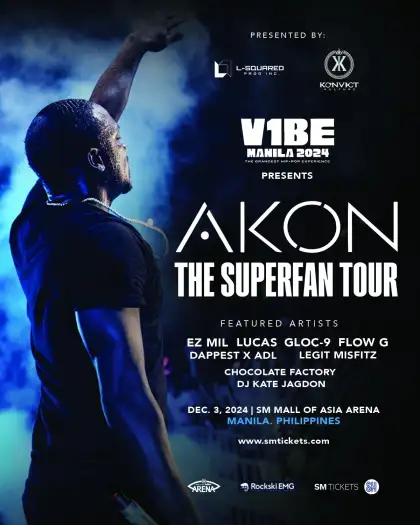 V1BE MANILA 2024: AKON THE SUPERFAN TOUR