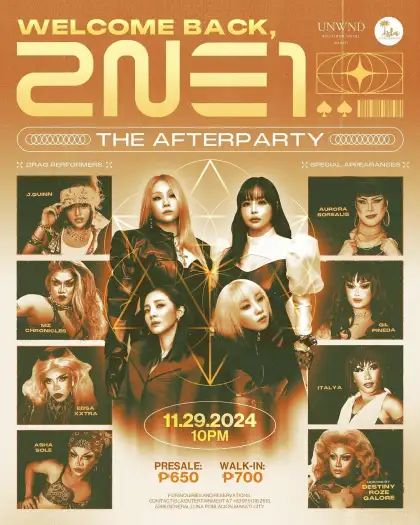 Welcome Back, 2NE1 - The Afterparty