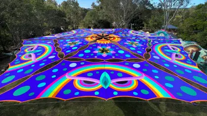 Clockenflap alchemy decor