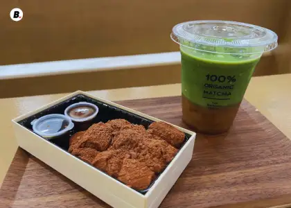 Chocolate Warabi Mochi