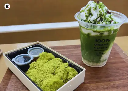 Matcha Mint Frozen Latte
