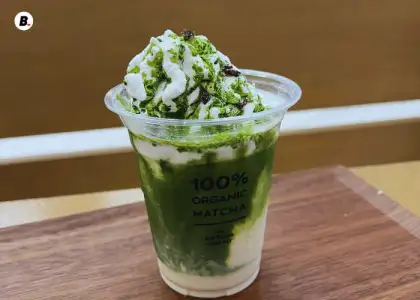 Match Mint Frozen Latte