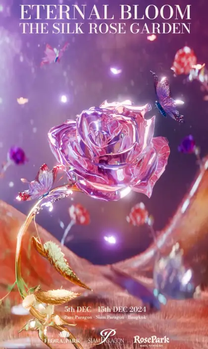 Eternal Bloom: The Silk Rose Garden