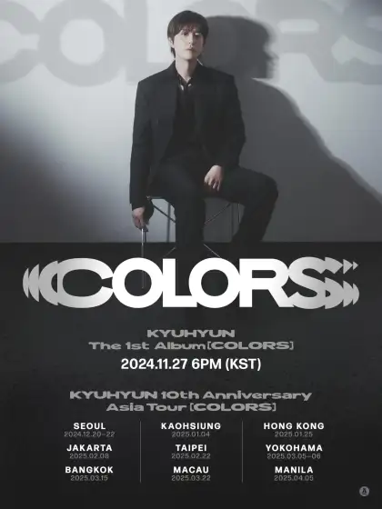 Colors Asia Tour dates