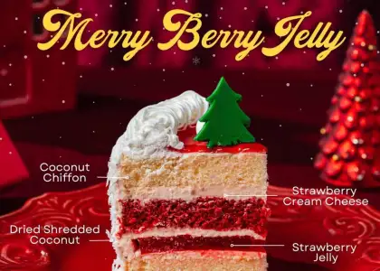 Merry Berry Jelly Cake