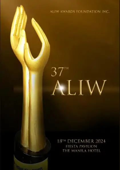 37th Aliw Awards poster
