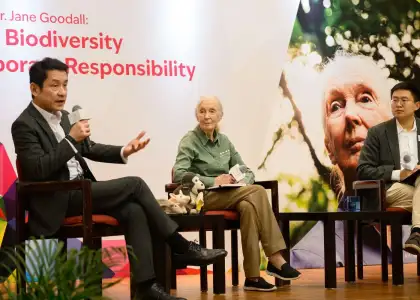 Veteran Ethologist Dr. Jane Goodall Urges Us to Unite to Save the Planet
