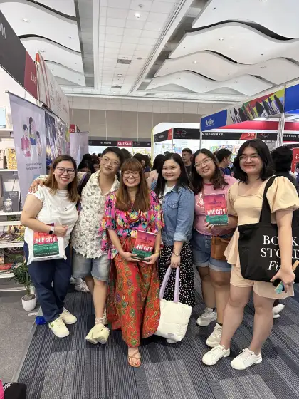 Claire at MIBF