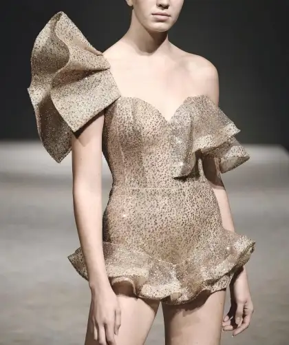 A statement piece from Andrea Tetangco