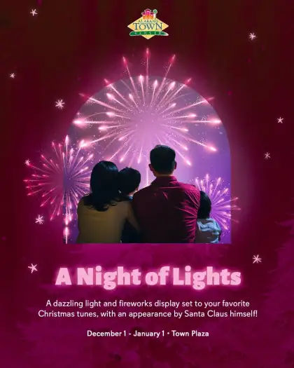 Alabang Town Center 'A Night of Lights' image poster