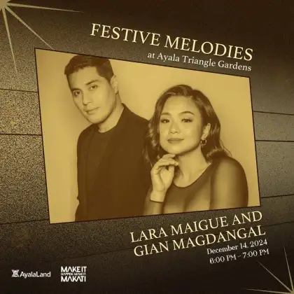 Festive Melodies at Ayala Triangle Gardens