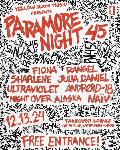 PARAMORE NIGHT 45