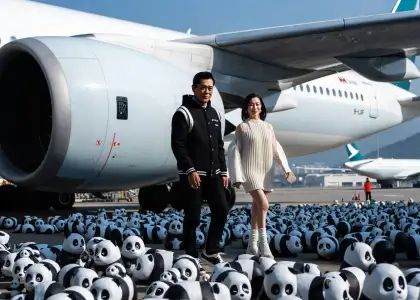 Louis Koo and Charmaine Sheh
