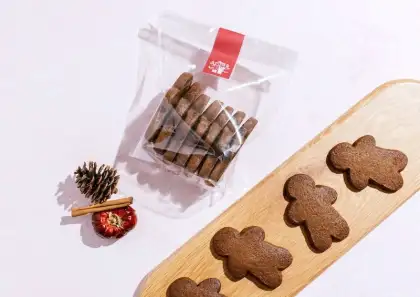 The Baker & The Bottleman Gingerbread Shortbread