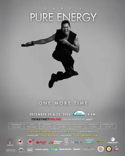 GARY V 'PURE ENERGY: ONE MORE TIME'