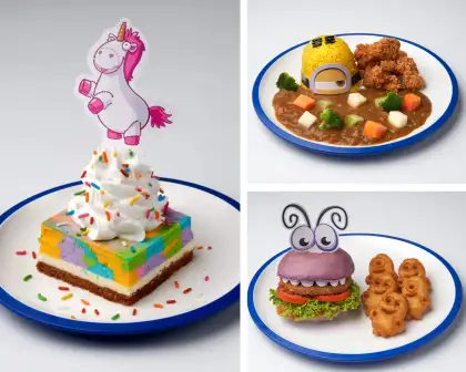 Menu items from the Super Hungry Food Stall