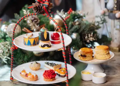 Enchanting Nutcracker Afternoon Tea & Christmas Wreath Making Workshop