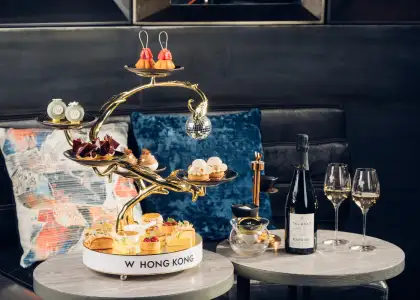 W Hong Kong x TELMONT Champagne Afternoon Tea Set