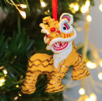 Lion Dance Hanging Decoration