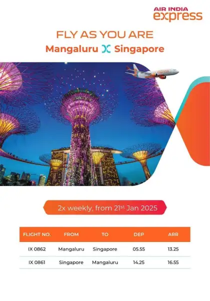 Air India Express Singapore Flights