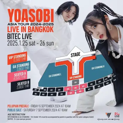 YOASOBI ASIA TOUR 2024-2025 LIVE IN BANGKOK